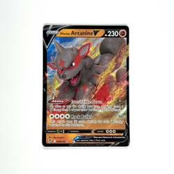 Hisuian Arcanine V 090/195 Swsh12: Sword & Shield - Silver Tempest Holo Pokemon - Image 1