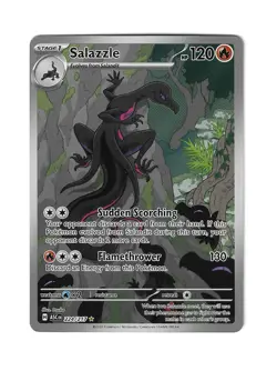 Salazzle 224/217 Ascended Heroes Illustration Rare Holo Pokemon TCG Card NM - Image 1
