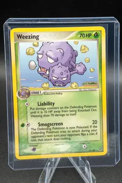 Pokemon TCG Deoxys Set - Weezing 51/107 Card - Light Play Condition - LP + - Image 5