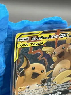 Raichu And Alolan Raichu GX 54/236 Unified Minds Holo Pokemon Card - Image 4