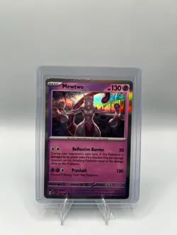 Mewtwo Holo Rare SV: Scarlet & Violet 151 Pokemon 150/165 NM | FAST SHIPPING - Image 1