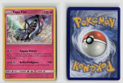 Tapu Fini #151/214 Sm Lost Thunder Holo Rare Pokemon TCG LP - Image 3