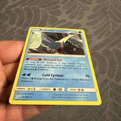 Pokemon TCG Articuno Sun & Moon - Team Up 32/181 Holo Holo Rare - Image 2