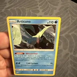 Pokemon TCG Articuno Sun & Moon - Team Up 32/181 Holo Holo Rare - Image 3