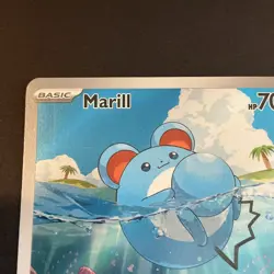 Marill 204/193 Pokemon TCG SV02: Paldea Evolved NM Illustration Rare (B) - Image 3