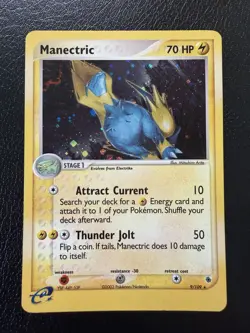 Pokemon TCG Manectric 9/109 Ruby and Sapphire Holo MP - Image 2