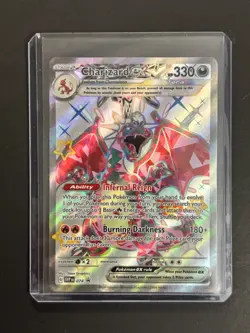 Pokemon 2024 Scarlet & Violet Paldean Fates Charizard Ex Full Art Shiny Promo NM - Image 1