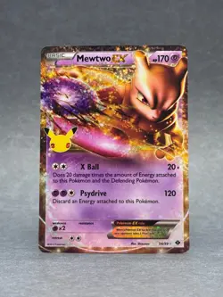 Pokemon - Mewtwo EX 54/99 25th Anniversary Celebrations Classic Collection Holo - Image 1