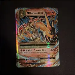 Pokemon M Charizard EX Holo Ultra Rare 13/108 Evolutions Mega 220 HP 300 - Image 1