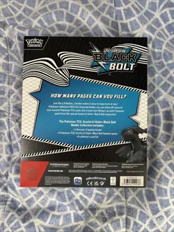 Pokemon Black Bolt Binder Collection - Image 2