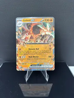 Pokemon 151 Golem EX 076/165 Double Rare Holo - Image 1