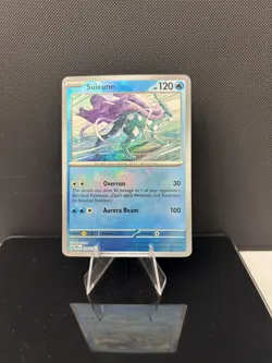 Pokemon Prismatic Evolutions Suicune 024/131 Masterball Holo - Image 1