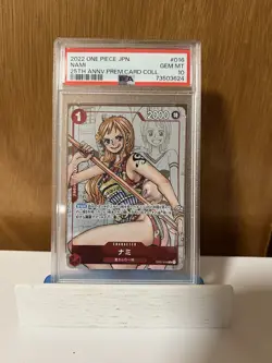 2022 One Piece Japanese 25th Anniversary Premium Collection #016 Nami PSA 10 - Image 1