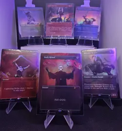 Opened MTG Secret Lair the Art of Frank Frazetta Foil Card Set - Image 2