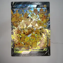 Pikachu V-Union SWSH139/140/141/142 Celebrations Black Star Promo Pokemon Card - Image 1