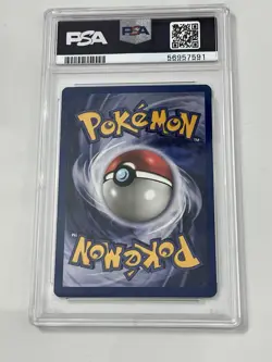 Pokemon Jungle Oddish 1st Edition PSA 9 Graded Card 58/64 1999 - Image 2