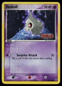 Pokemon Card - Duskull Power Keepers 50/108 Common Reverse Holo STAMPED - Image 1