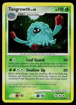 Pokemon Card - Tangrowth Arceus 10/99 Holo Rare - Image 1