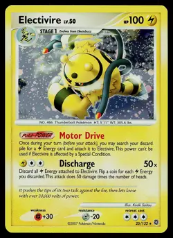 Pokemon Card - Electivire Secret Wonders 25/132 Rare - Image 1