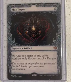 MTG - Mox Jasper - TDM - M - Showcase - 325 - Image 1