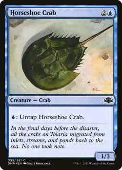 2x Horseshoe Crab - Foil Dominaria Remastered NM MTG - Image 1