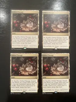 Fabled Passage X4X NM/M Bloomburrow BLB Magic MTG - Image 1