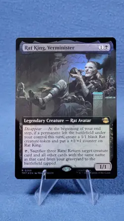 Rat King, Verminister - Foil (Extended Art) Teenage Mutant Ninja Turtles - Mtg - Image 1