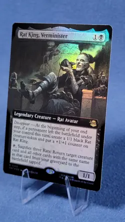 Rat King, Verminister - Foil (Extended Art) Teenage Mutant Ninja Turtles - Mtg - Image 2