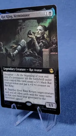 Rat King, Verminister - Foil (Extended Art) Teenage Mutant Ninja Turtles - Mtg - Image 5