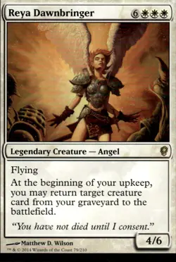 MTG Conspiracy #79 Reya Dawnbringer - Near Mint or Better - Image 1