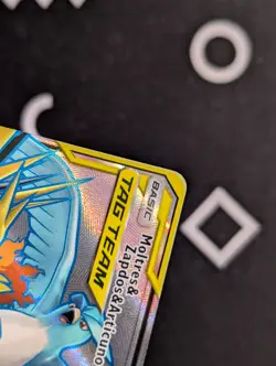 Moltres & Zapdos & Articuno GX (Full Art) 66/68 Hidden Fates Pokemon MINT Holo - Image 4