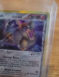 Pokemon TCG 2005 Marowak (Delta Species) 10/113 Delta Species Holo LP Vintage - Image 4