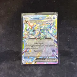 Pokemon TCG Vaporeon ex 23/131 Prismatic Evolutions 2025 NM Pokemon - Image 1
