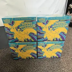 Pokemon Ascended Heroes Elite Trainer Box ETB NEW & SEALED Lot of 4 🔥 - Image 1