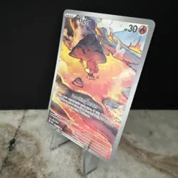 Magby 186/182 Scarlet & Violet: Paradox Rift Pokemon TCG Illustration Rare NM - Image 2