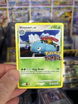 Pokemon Rumble Venusaur Holo Clean - Image 1