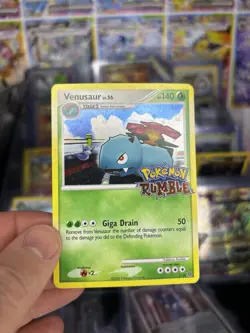 Pokemon Rumble Venusaur Holo Clean - Image 2