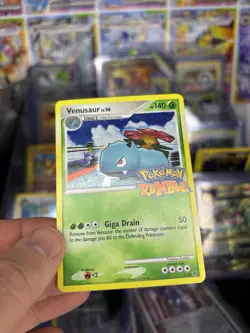 Pokemon Rumble Venusaur Holo Clean - Image 3