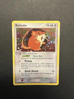Raticate 48/112 FireRed & LeafGreen Reverse Holo Pokemon 2004 NM - Image 1