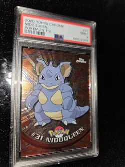 Pokemon Nidoqueen PSA 9 Topps Chrome - Image 4