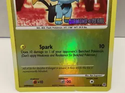 2007 Pokemon Basic Shinx Lv.7 60hp #98/130 DPBP #464 Rev Holo - Image 3
