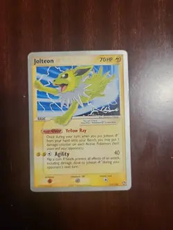 Jolteon Gold Star - 101/108 - Pokemon World Championship 2007 - Played - Image 1