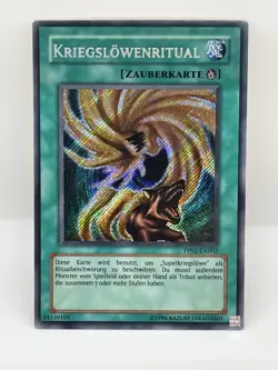 War-Lion Ritual - Secret Rare - GERMAN - PP02-DE002 - PP02-EN002 - Yugioh X1 - Image 1
