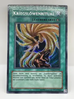 War-Lion Ritual - Secret Rare - GERMAN - PP02-DE002 - PP02-EN002 - Yugioh X1 - Image 2