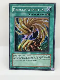 War-Lion Ritual - Secret Rare - GERMAN - PP02-DE002 - PP02-EN002 - Yugioh X1 - Image 3