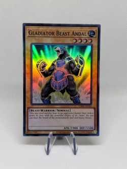Gladiator Beast Andal CR06-AE044 Super Rare AE NM YuGiOh Card - Image 1