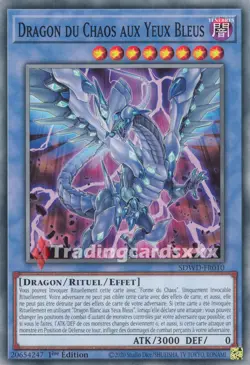 Yu-Gi-Oh! Dragon du Chaos aux Yeux Bleus : C SDWD-FR010 - Image 1