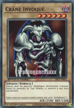 Yu-Gi-Oh! Crane Invoque : C SBC1-FRI01 - Image 1