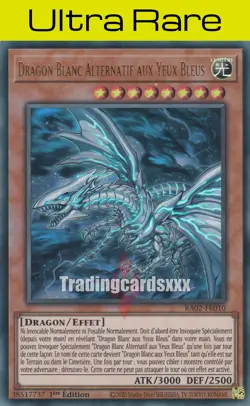 Yu-Gi-Oh! Dragon Blanc Alternatif aux Yeux Bleus : UR RA02-FR010 - Image 1