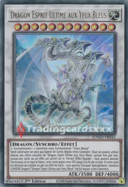 Yu-Gi-Oh! Dragon Esprit Ultime aux Yeux Bleus : UR SDWD-FR043 - Image 1